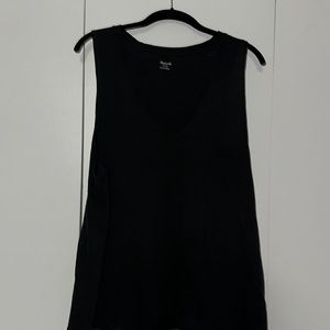 Madewell Whisper Cotton V-Neck Pocket Tank size 2X